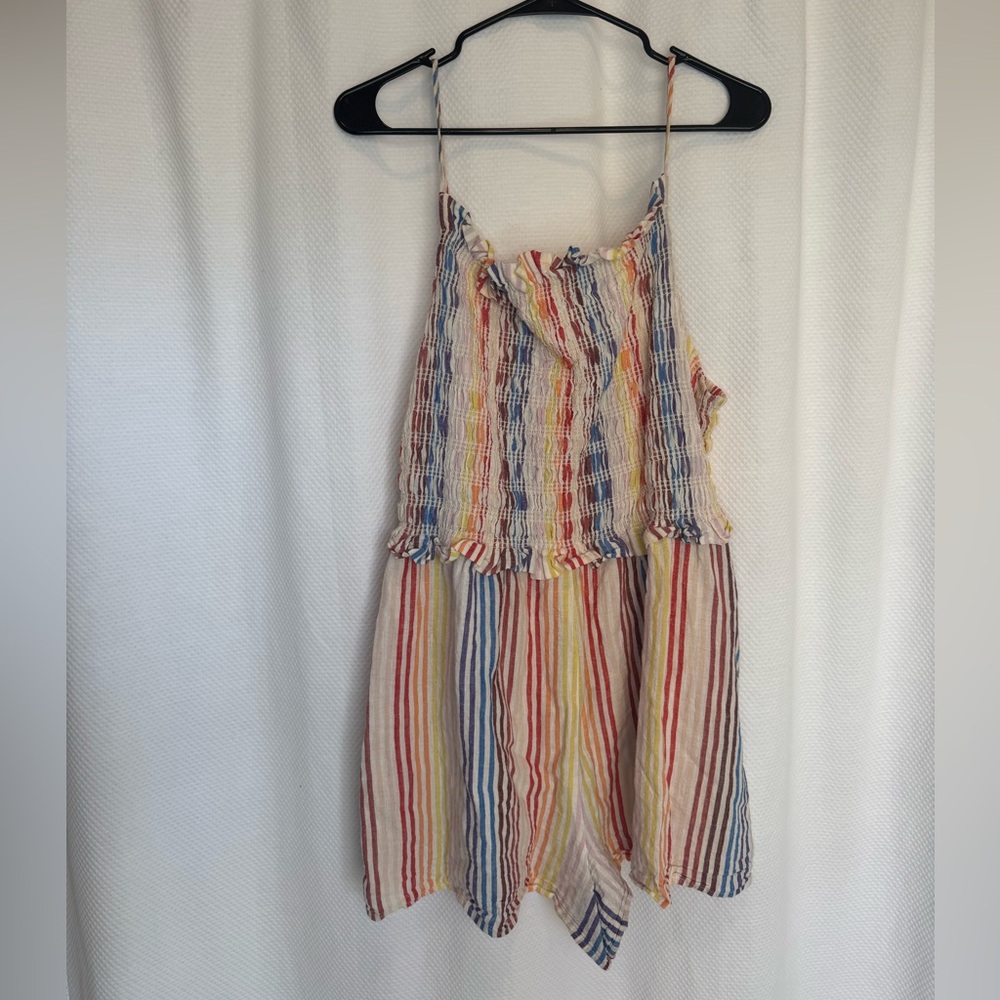 ASOS Multicolor Striped Romper